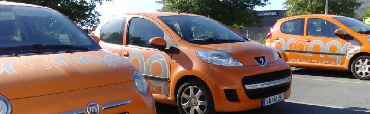 orange biler