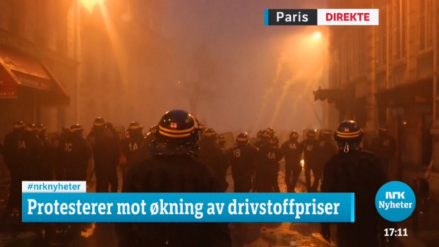 Protester mot økte drivstoffpriser