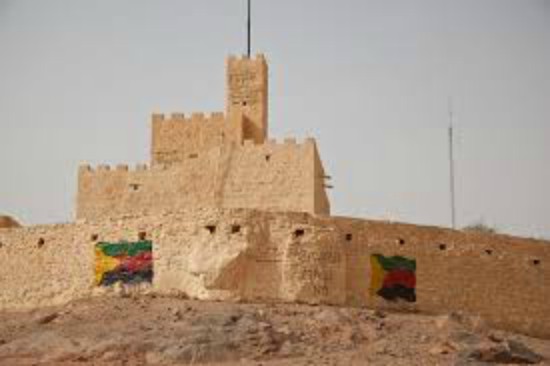pro-Azawad grafitti i Kidal provinsen